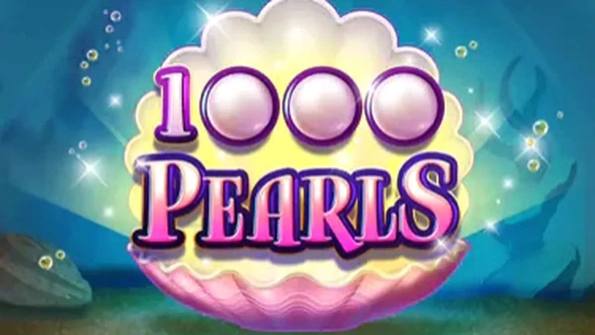 Interface do slot 1000 Pearls com tema subaquático